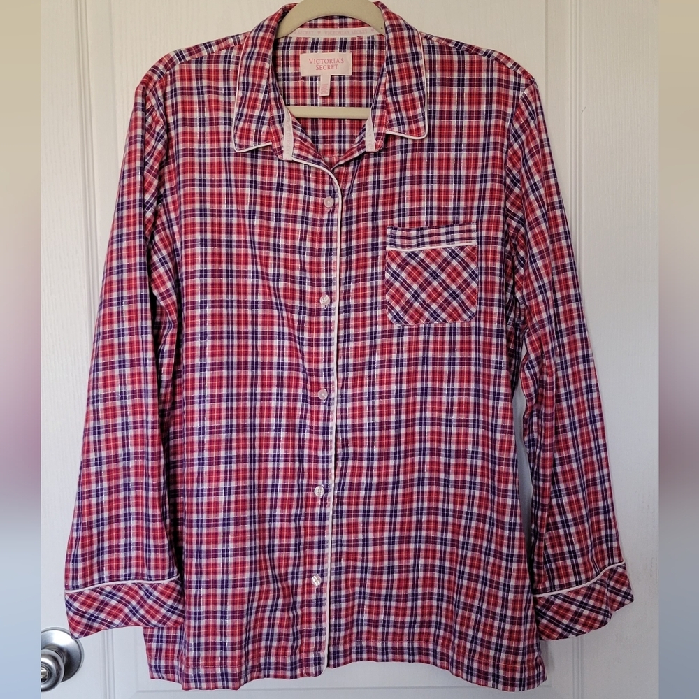 Victoria's Secret Plaid Pajama Set Size: XL